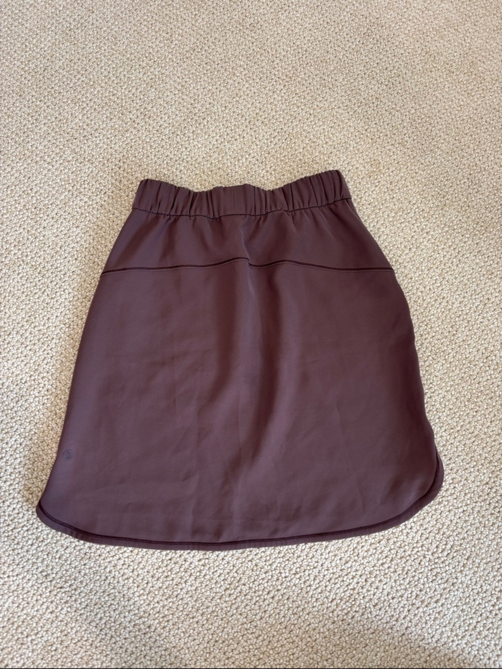 lululemon athletica Brown Drawstring Mini Skirt - Picture 3 of 3